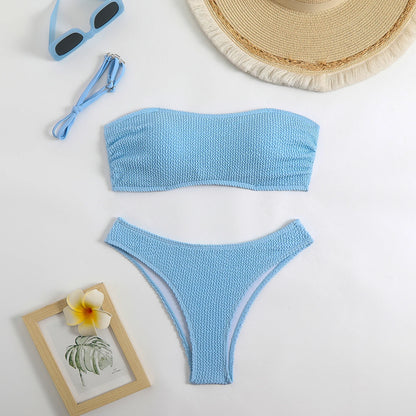 BANDEAU HIGH CUT BIKINI