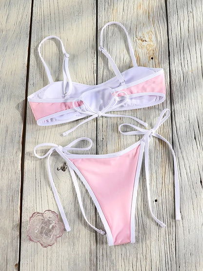 STRAPPY HIGH CUT BIKINI