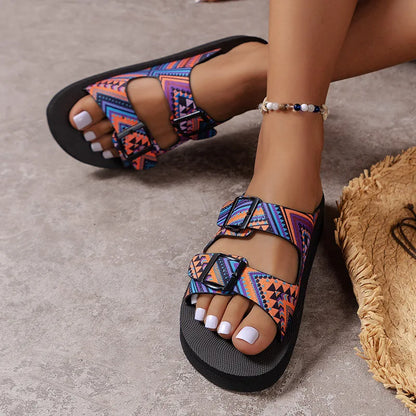 BUCKLE BEACH SANDALS