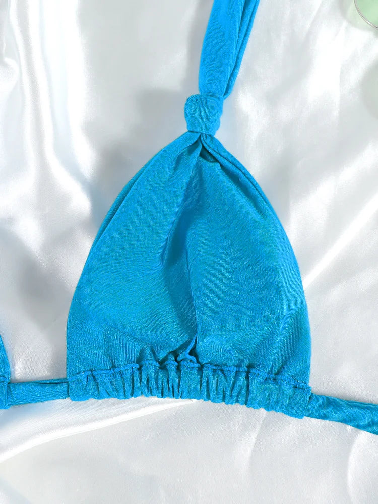 RHODES SOLID BIKINI SET