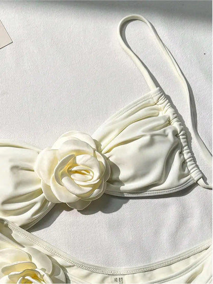 3D FLORAL BIKINI
