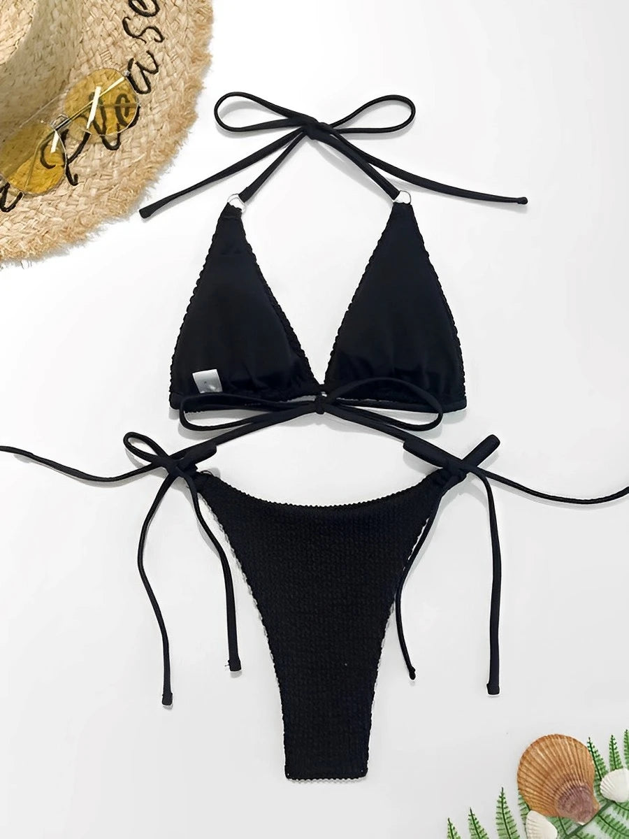 HALTER BANDAGE BIKINI