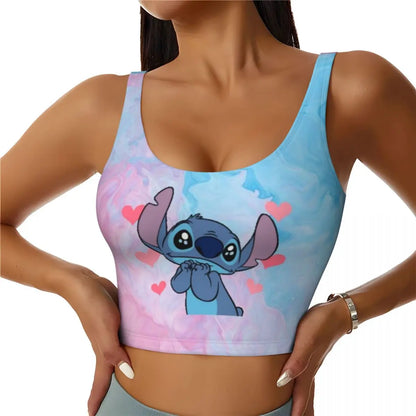 STITCH -THEMED CROP TANK