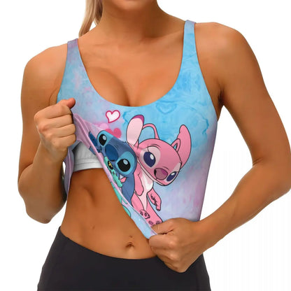 STITCH -THEMED CROP TANK
