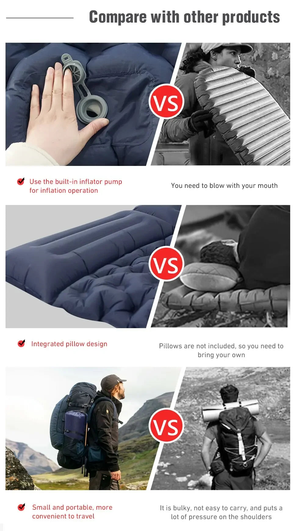 DOUBLE INFLATABLE MATTRESS