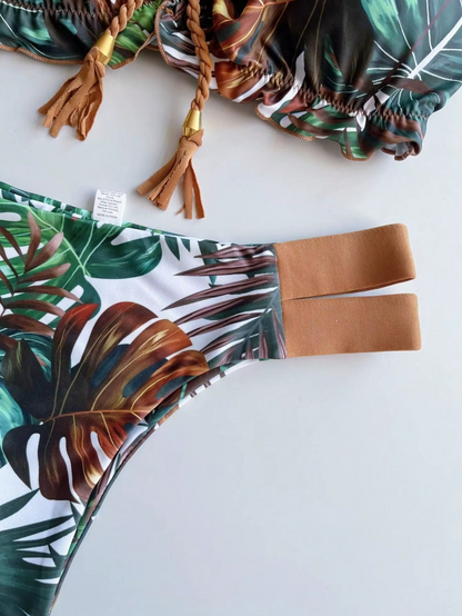 RUFFLE PUSHUP BIKINI