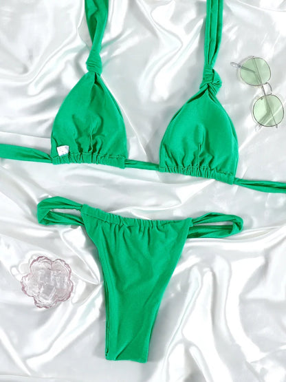 RHODES SOLID BIKINI SET