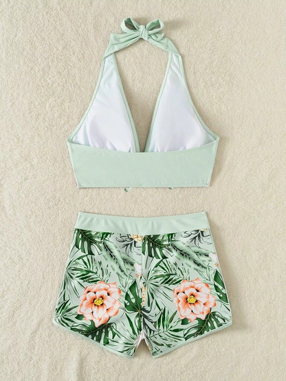 HALTER TOP BEACHWEAR