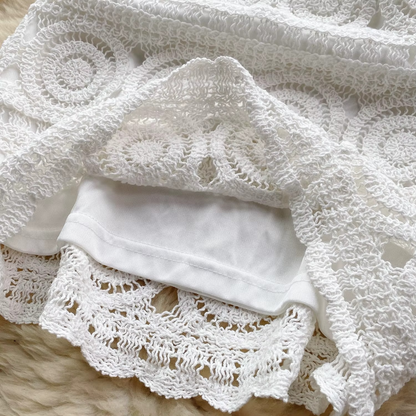 CAMI WITH CARDIGAN & SKIRT
