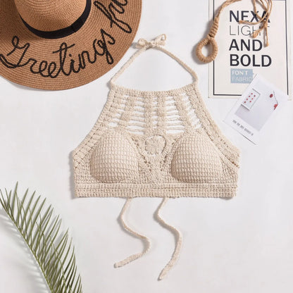 HALTER WILD-HOLLOW TOP
