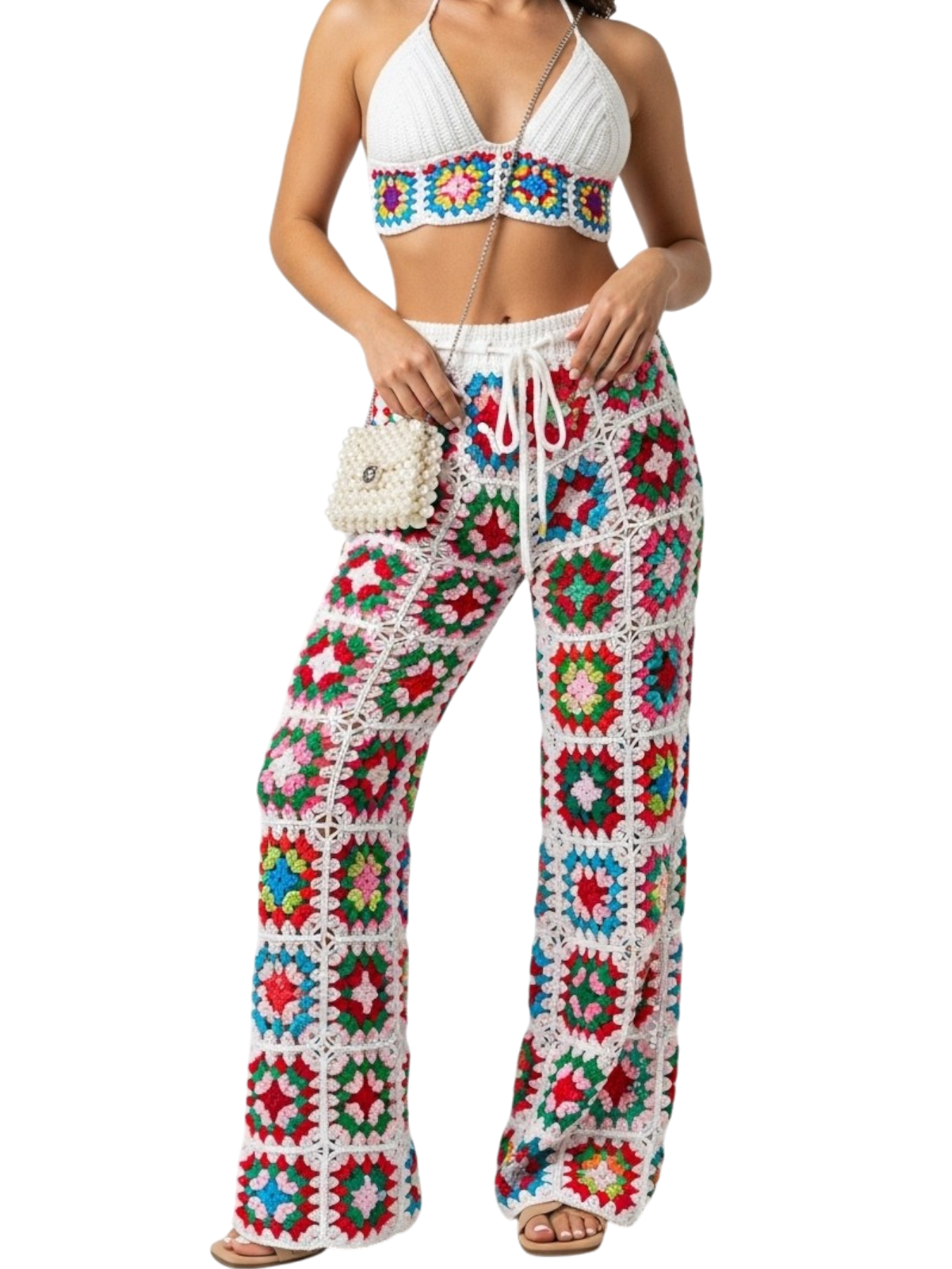 HOLLOW OUT PANT & MINI CAMI