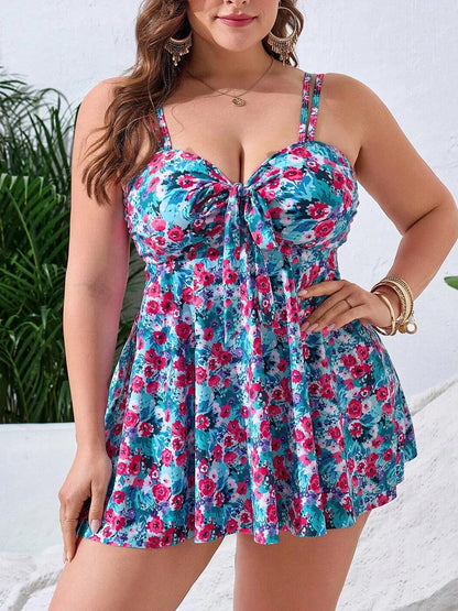 PLUS SIZE TANKINI SET