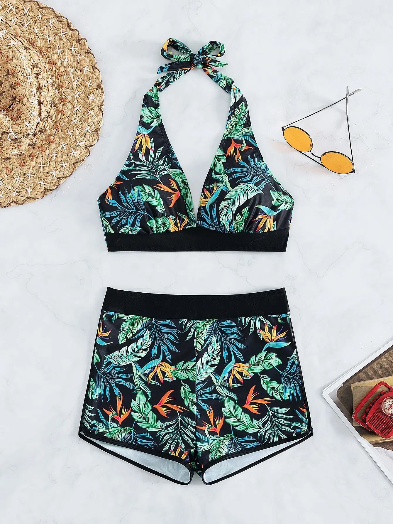 HALTER TOP BEACHWEAR