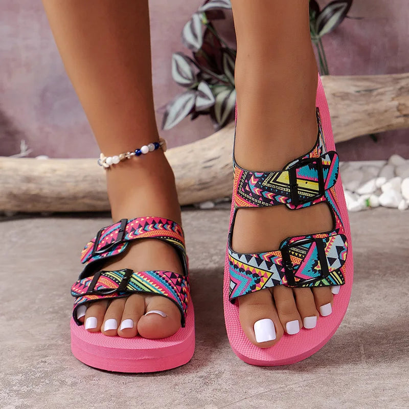 BUCKLE BEACH SANDALS