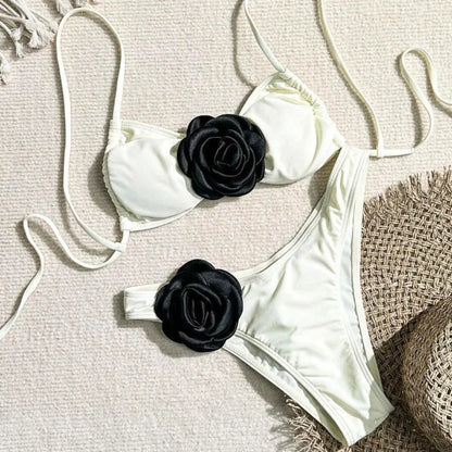 3D FLORAL BIKINI