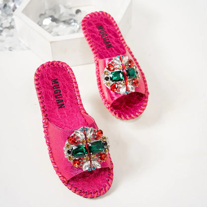CRYSTAL GEM LUX SANDALS
