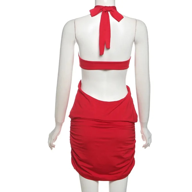 BANDEAU CUTOUT SKIRT