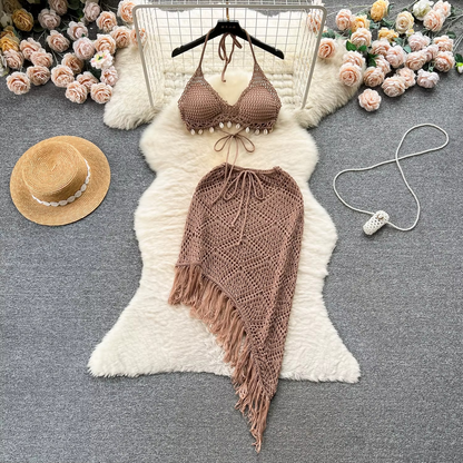 BACKLESS & SKIRT SET