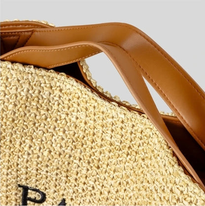 BOLD STRAW BAG