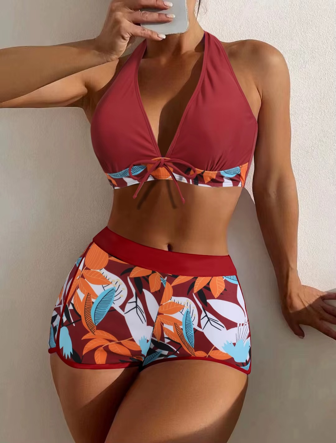 HALTER TOP BEACHWEAR