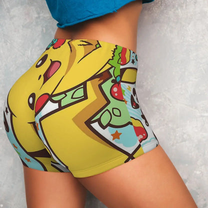 PIKACHU-THEMED SHORTS