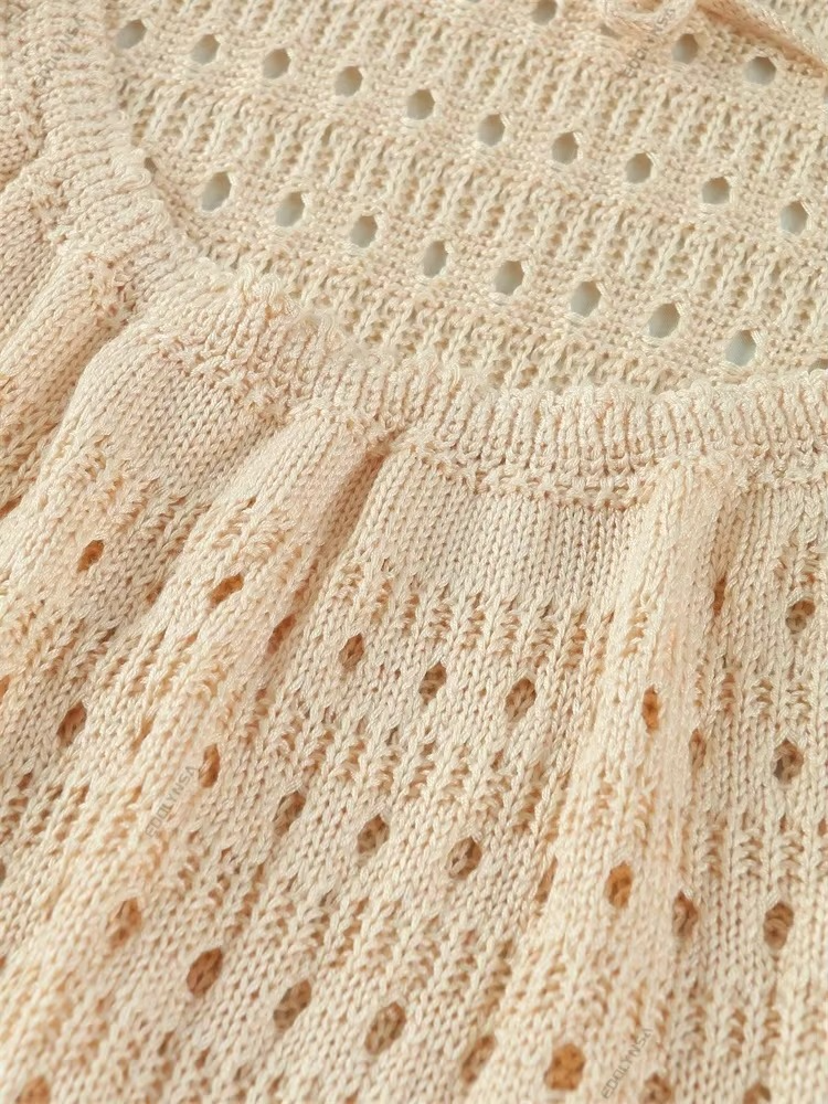 SPAGHETTI STARP DRESS