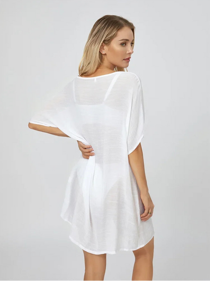 SHIRT DRESS COVER-UP