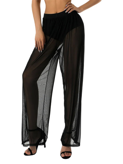 SHEER COVER-UP PANTS
