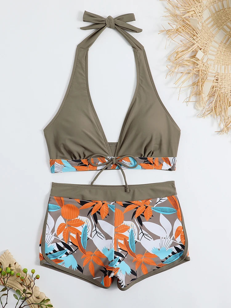 HALTER TOP BEACHWEAR