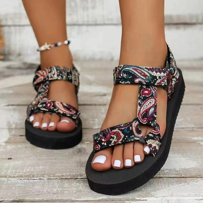 SUMMER HEMP FLAT SHOES