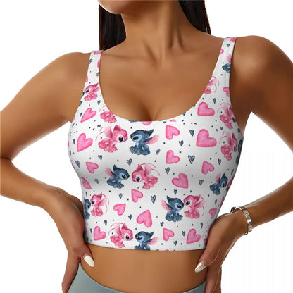 STITCH -THEMED CROP TANK