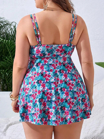 PLUS SIZE TANKINI SET