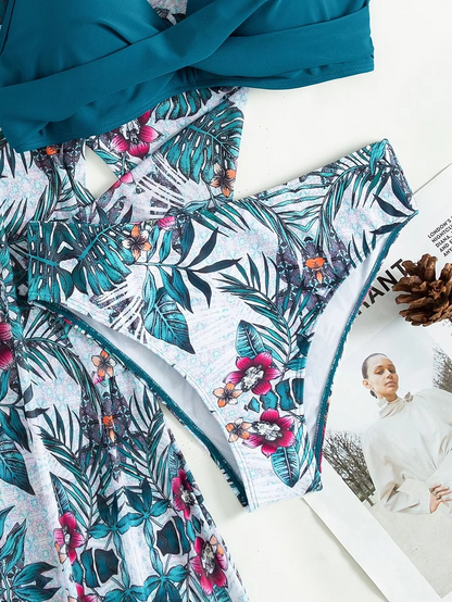 3-PIECE BIKINI WITH COVERUP
