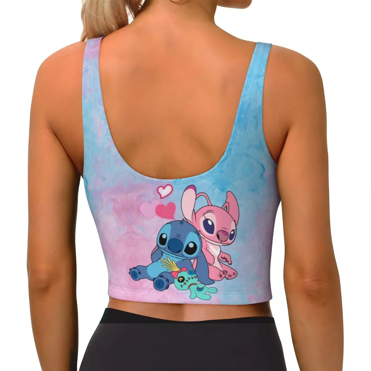 STITCH -THEMED CROP TANK