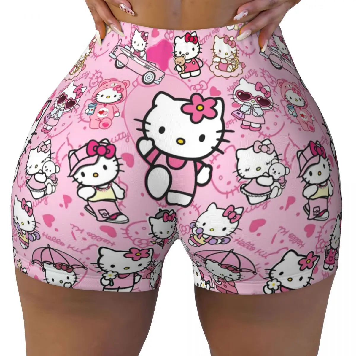 HELLO KITTY-THEMED SHORTS