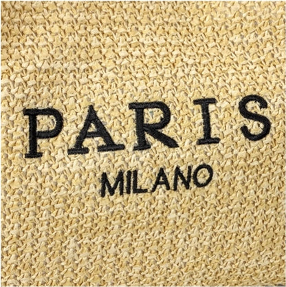 BOLD STRAW BAG