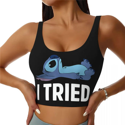 STITCH -THEMED CROP TANK