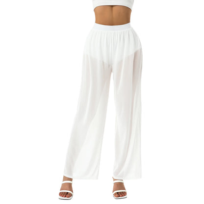 SHEER COVER-UP PANTS
