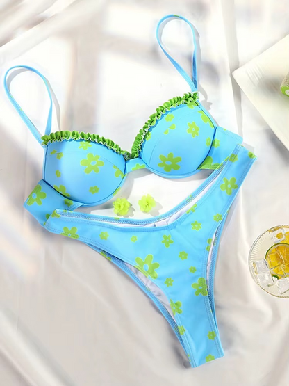 POSITANO HIGH CUT BIKINI