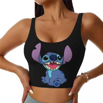 STITCH -THEMED CROP TANK