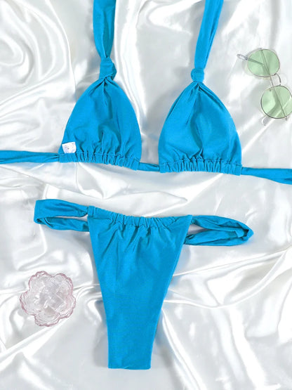 RHODES SOLID BIKINI SET