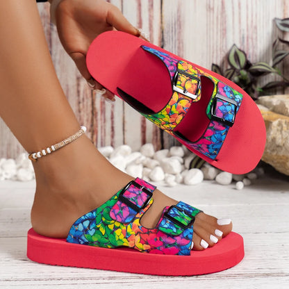 BUCKLE BEACH SANDALS