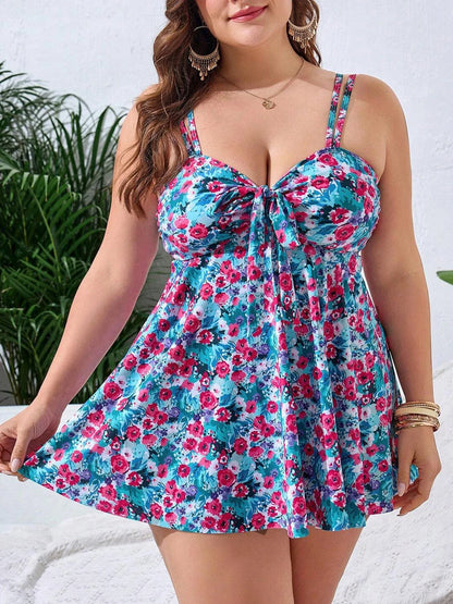 PLUS SIZE TANKINI SET