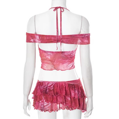 2-PIECE RUFFLE SKIRT