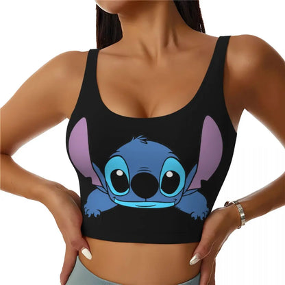 STITCH -THEMED CROP TANK