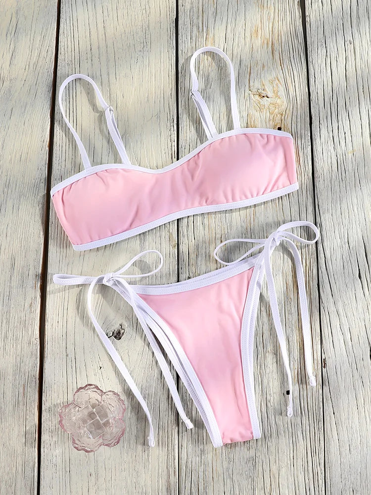 STRAPPY HIGH CUT BIKINI