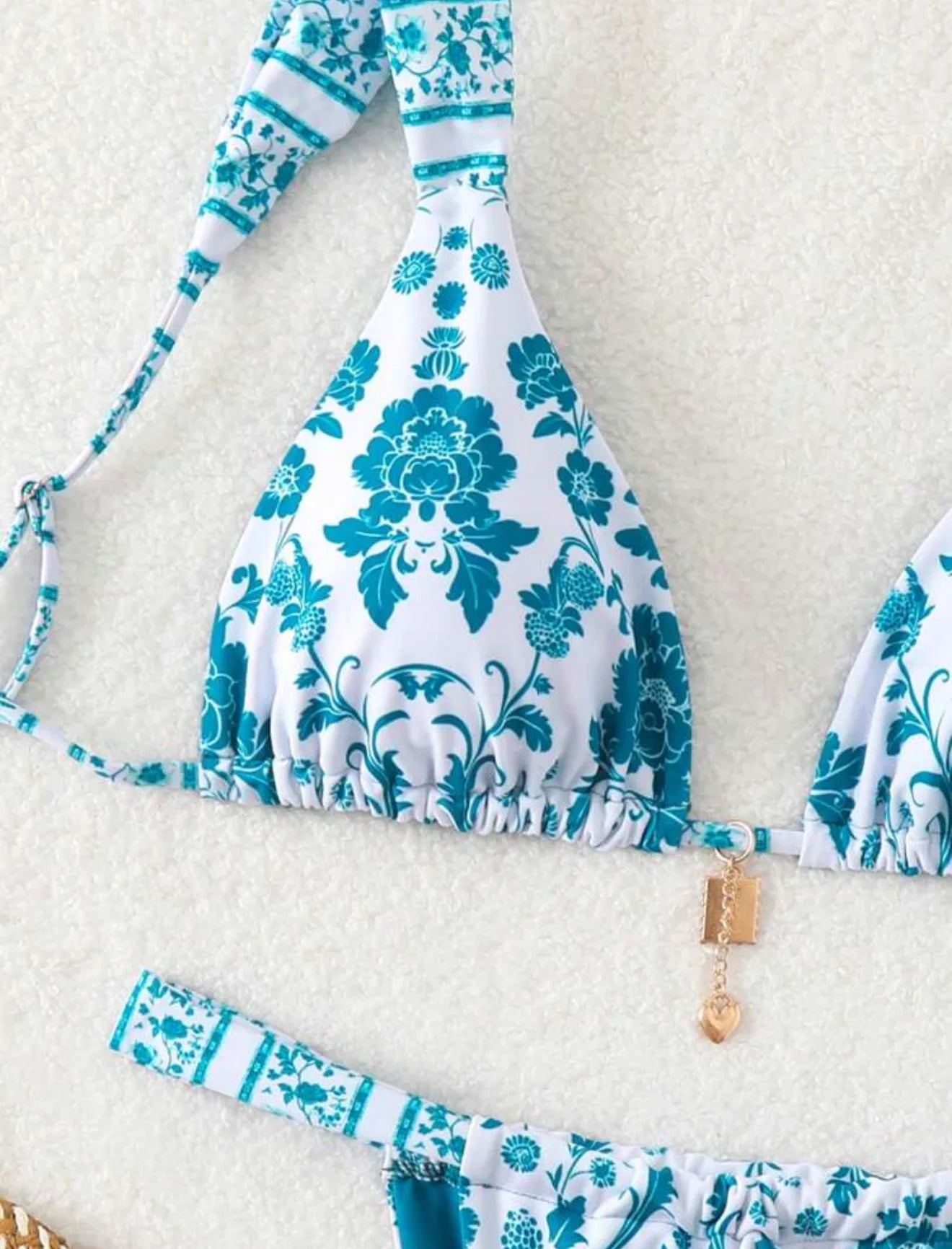 STRAPPY TRIANGLE BIKINI SET