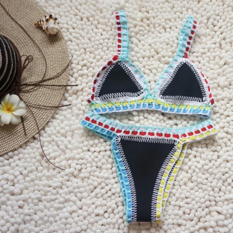 NEOPRENE BIKINI SET