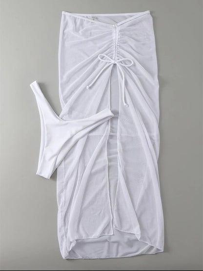 MIDI SKIRT COVER-UP