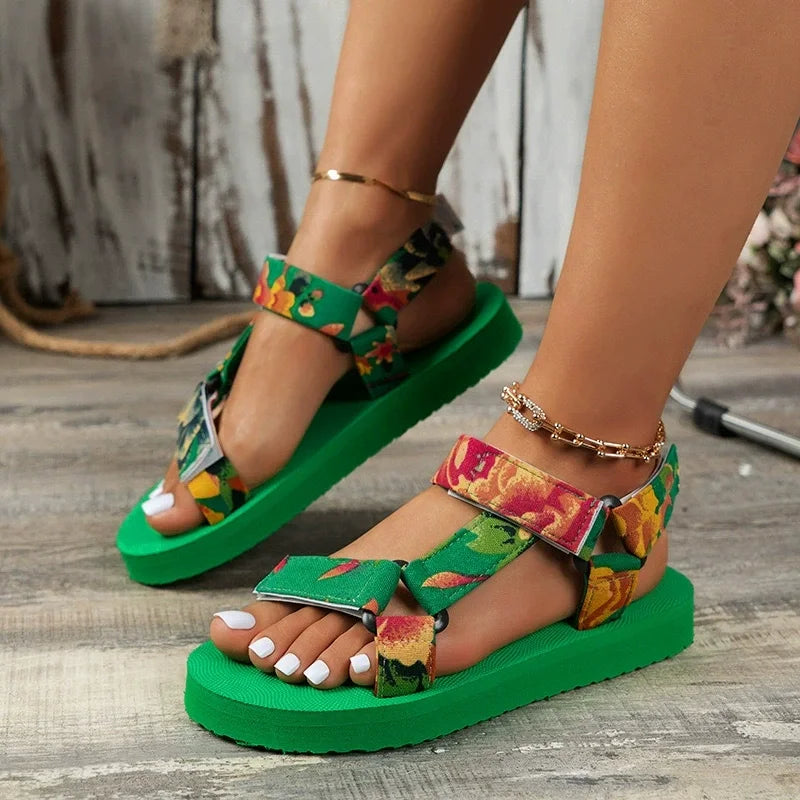 SUMMER HEMP FLAT SHOES